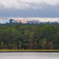 Epcot from Bay Lake