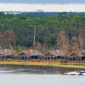 Copper Creek cabins from Bay Lake