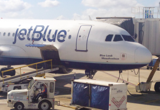Blue Look Maaahvelous JetBlue airplane